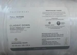 Pottery Barn Classic Down Duvet Insert Queen 550FP Midweight Nwt. Fixed Price $269.00.