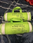 Bamboo Pillow Memory Foam Standard Queen Size 2 Pack Bella Collection. Fixed Price $40.00.