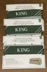 Target King Linen Elastic Organizer Bands Set Lot X3 Green For Storage New Nos. Fixed Price $17.50.