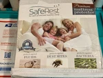 Saferest King Size Premium Bed Mattress Fitted Sheet Protector Waterproof. Fixed Price $17.88.