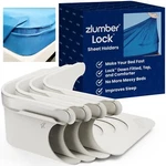 The Original Usa Patents Pending Zlumber Lock Sheet Holders - Secure Bed Shee.... Fixed Price $72.63.