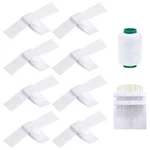 Kibbeh 8 Pack Duvet Snap Clips, Fasteners, Fastens Comforter Inside Cov.... Fixed Price $15.10.