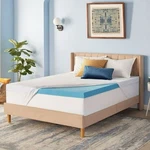 Serta 3" Cool Nights Gel Memory Foam Mattress Topper With Washable Cover, King. Fixed Price $99.95.