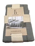 Ed Ellen Degeneres Marmont Grey Standard Pillow Sham 21"X 27". Fixed Price $5.95.