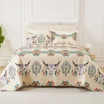 Tribal Bull Head Printed Pattern Bedding Set Bedroom All Season. Fixed Price $34.99.