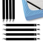 Feelathome Bed Sheet Clips 8-PIECE Suspenders Pcs, Black. Fixed Price $14.09.