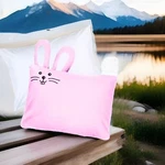 Down Alternative Kinder Fluff Toddler & Bunny Pillowcase. Fixed Price $24.99.
