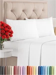 Queen Size 4 Piece Set - Comfy Breathable & Cooling Bed Hotel. Fixed Price $33.61.