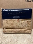 Nwt Ralph Lauren Verdonnet Paisley King Dust Ruffle Camel. Fixed Price $109.99.