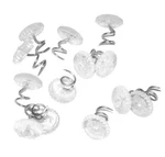 Attmu 50 Pcs Upholstery Tacks Headliner Pins Clear Heads Twist For. Fixed Price $10.79.