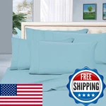 Elegant Comfort 1500 Thread Count Egyptian Quality 6 Piece Wrinkle And Fade. Fixed Price $41.82.