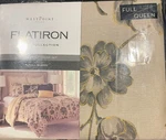 Westpoint Flatiron Vivian Full Queen Duvet Cover & Sham Set New. Fixed Price $59.99.