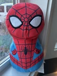 Spider-man Marvel Squish Plush 12.5IN Tall Very Soft. Fixed Price $7.99.