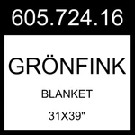 Ikea Gronfink Blanket Green/tree Pattern 31X39" 605.724.16. Fixed Price $41.99.