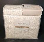 Charisma Cal King Lisbon Linen 6PC Microfiber Sheet Set New. Fixed Price $45.00.