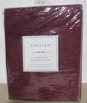 Veratex Chenille Luxe 50" 96" Grommet Panel 89347 - Sangria. Fixed Price $21.99.