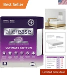 Allerease Ultimate Allergy Protection And Comfort Zippered Mattress Protector.... Fixed Price $124.19.