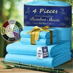 Rocyjulin 4PCS Bamboo Hotel Bedding Set-for Sleeper. Fixed Price $20.65.