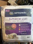 Sertapedic Down Alternative Superior Loft Matress Pad (full) Mine. Fixed Price $29.99.