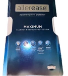 Allerease King Size Maximum Allergy Bedbug Protection Zippered Pillow Protector. Fixed Price $9.99.