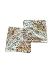 Frontgate Set Of 2 Astoria Paisley Euro Pillow Shams Blue Brown. Fixed Price $38.99.