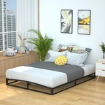Amazon Basics Metal Platform Bed Frame Wood Slat Support 6" Full - Black. Fixed Price $66.98.