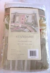 Domain Standard Sham Martinique Floral Plaid 20 X 26 New. Fixed Price $10.00.