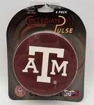 Texas A&m Aggies University Ncaa College Team Gift Pvc Drink Coaster Set. Fixed Price $22.99.