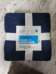 Dorm Bed Microplush Blanked (blue) - Xl Twin Room Essentials. Fixed Price $14.00.