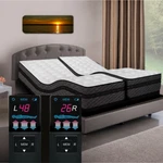 Innomax Split King Massaging 50 Number Air Sleep Adjustable Bed Mattress. Fixed Price $4450.00.