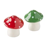 Design Imports Dii Ceramic Salt & Pepper Shaker Set, Mushrooms. Fixed Price $19.94.