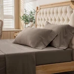Pure Era Jersey Knit 4PC Bed Sheet Set 100% T-shirt Cotton Soft Comfy. Fixed Price $69.99.