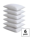 Fresh Ideas 100% Cotton 6-PACK Pillow Protectors, Queen White. Fixed Price $35.00.