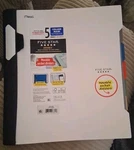 Five Star Mead Spiral Notebook 5-SUBJECT College Ruled 200 Sheets Dividers. Fixed Price $7.99.