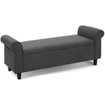 Nnedsz Storage Ottoman Blanket Box 126CM Linen Fabric Arm Foot Stool Couch Large. Fixed Price $308.95.