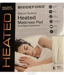 Biddeford Blanket Heated Mattress Pad Quilted 10 Settings King Dual Control. Fixed Price $99.99.