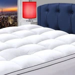 Tgr Queen Mattress Topper For Pressure Relief, 900GSM Thick Pillowtop. Fixed Price $39.99.
