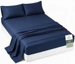 King Bed Sheet Sets 4PCS, Comfy Breathable & Cooling, Full/queen/split .... Fixed Price $31.39.