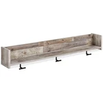 Signature Design By Ashley Neilsville Wall Mounted Coat Rack With Shelf,. Fixed Price $47.14.