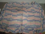 Collier Campbell-rosie Posie Ruffled Standard Pillow Sham New Old Stock. Fixed Price $49.99.
