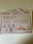 Nwt Little Ones Pad Pack Play Crib Mattress Cover Protector White. Fixed Price $16.49.