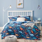 Dinosaur Kids Bedding Set For Boys, Queen Size 7 Pieces Bag, Super Soft. Fixed Price $96.99.