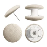 Primpins Duvet Clips - Classic Linen Collection Locking Set Of 4, Natural. Fixed Price $38.63.