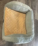 Serta Orthopedic Blue Couch For Dog/pet 28 X21 Inch Memory Foam Bed Used Cond.. Fixed Price $21.00.