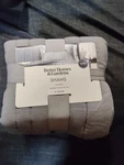 New Better Homes & Gardens Linen Blend 2 Pack King Pillow Grey. Fixed Price $12.99.