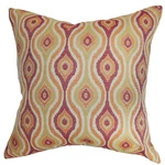 The Pillow Collection Fillie Ikat Bedding Sham Sunrise, QUEEN/20" X 30". Fixed Price $50.69.