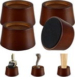 Furniture Raisers Bed Risers - 2 Inch Wooden Circle Heavy Duty Height. Fixed Price $31.09.