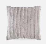 Madison Park Duke Ribbed 20" Square Faux Fur Decorative Pillow Gray Nwot. Fixed Price $22.99.