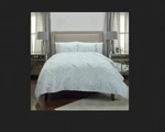 $425 Rizzy Home Riztex Usa Carrington Quilt Bedspread Queen White 100% Cotton. Fixed Price $79.99.