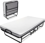 Milliard Deluxe Diplomat Folding Bed With Mattress For Adults, Twin Size, Portab. Fixed Price $1134.00.